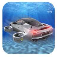 浮动水下汽车Floating Underwater Car Simulator