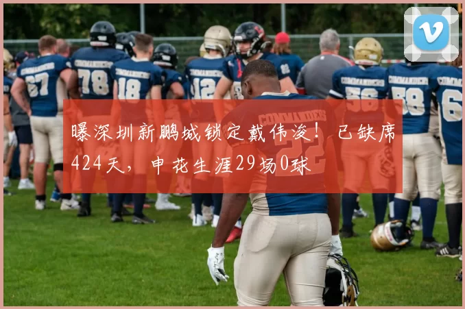 曝深圳新鹏城锁定戴伟浚！已缺席424天，申花生涯29场0球
